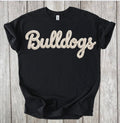 Bulldogs Faux Crochet Adult