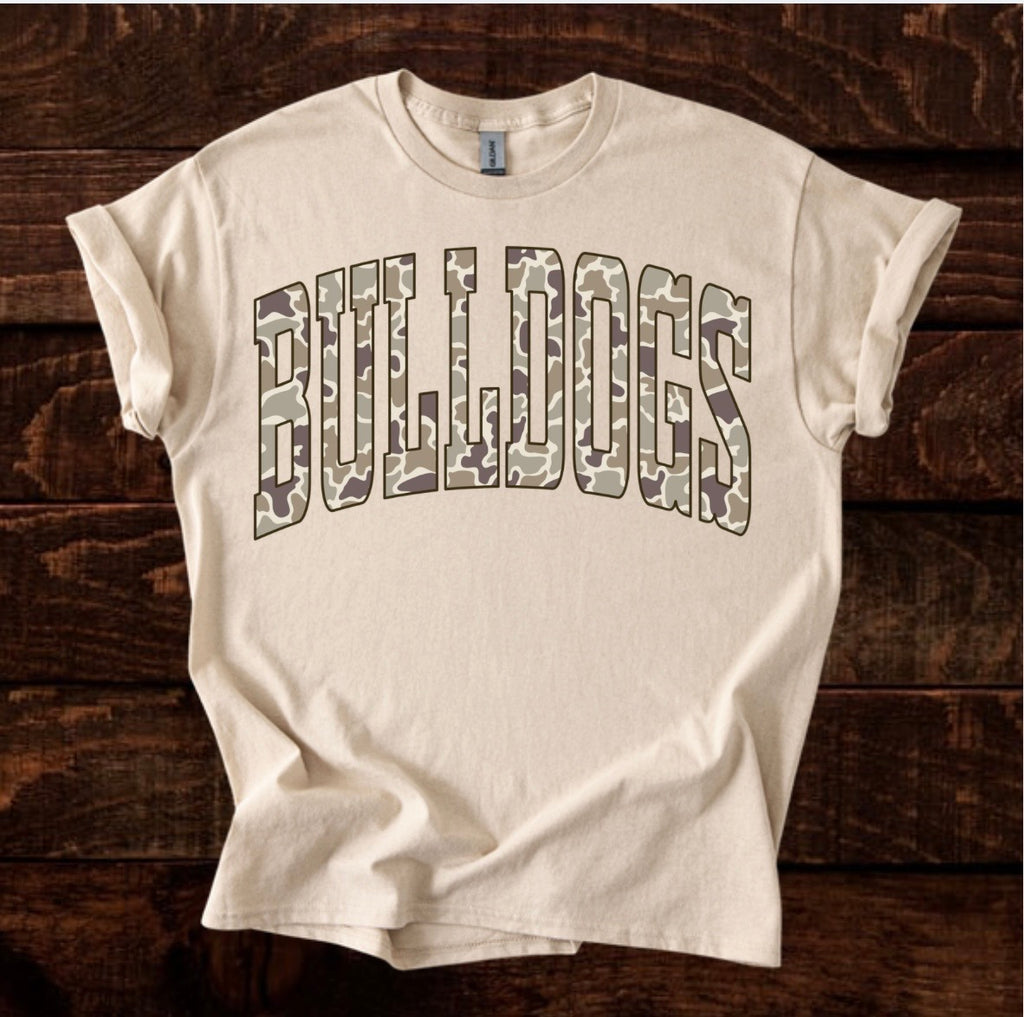 Bulldogs Camo Adult