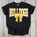 Bulldogs Gold Bow Youth