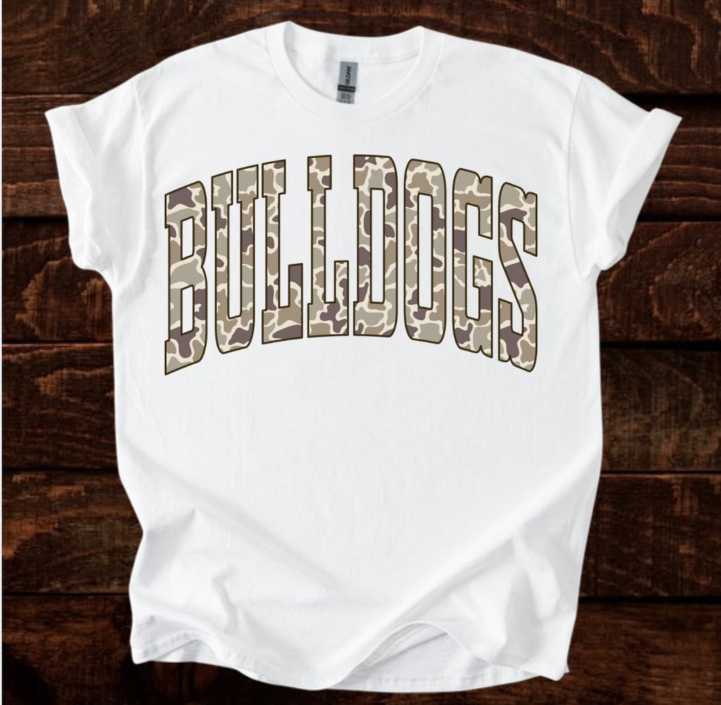 Bulldogs Camo Adult