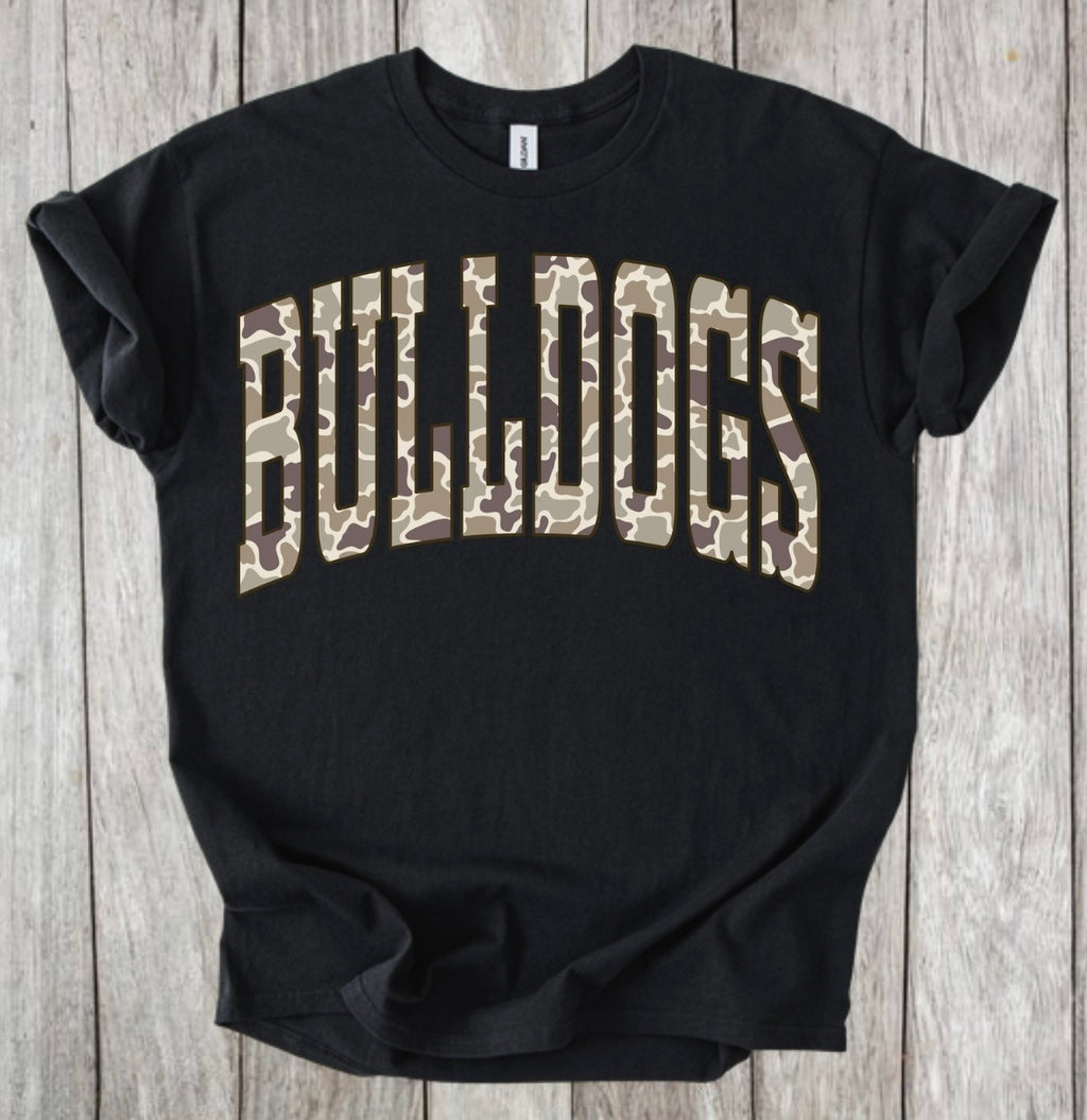 Bulldogs Camo Adult